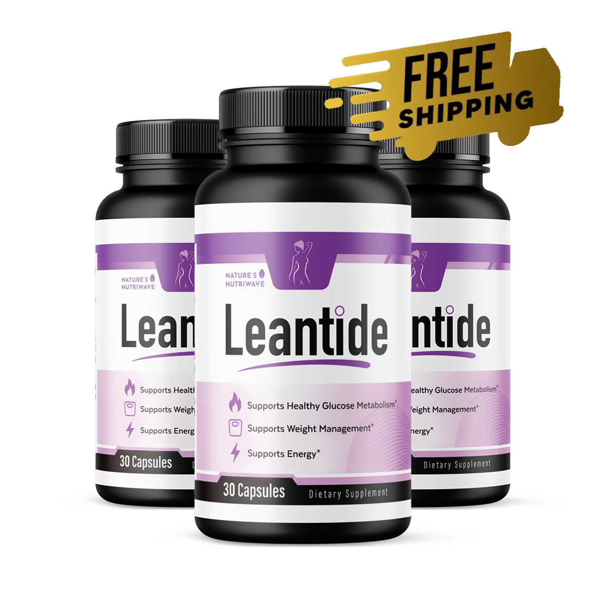 Leantide three-bottle package